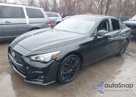 2018 Infiniti Q50 3.0T Sport из США, поврежденный, VIN JN1EV7AR6JM441206